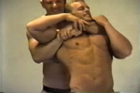 Bodybuilder wrestling sex scene