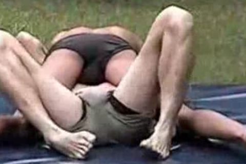 Mark Vs Jeff Wrestling PART 1