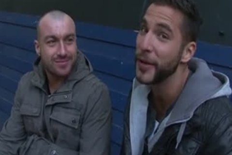 European gay pair Pump's That wazoo On webcam