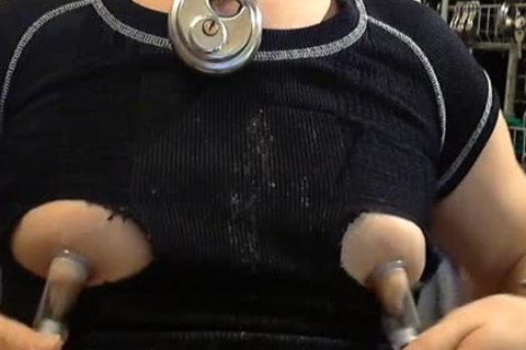 The lascivious hoe Pumped Her bra buddies So big This Time! All The Time, The hoe Sniffes Poppers, greater amount And greater amount And greater amount!!! The Permanently lascivious hoe Has Very lascivious giant nipple-clamps On Her Hard Red bra budd