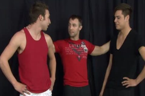 Three juicy jocks nailing Hard