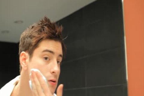 HD - GayRoom gigantic cock shoved Into gorgeous teens Backside