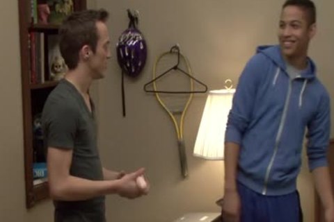 yummy gays Brice Carson And Lucas Vitello Sharing A Large toy And banging