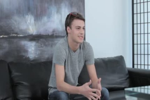 Hunter Page pounded At First homosexual Porn try-out