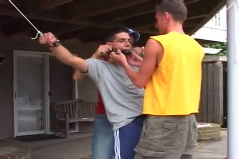 tied Up At The Beatch - twinks Have fun