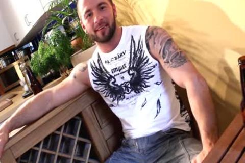 Two brawny men Who Love Playing With penis