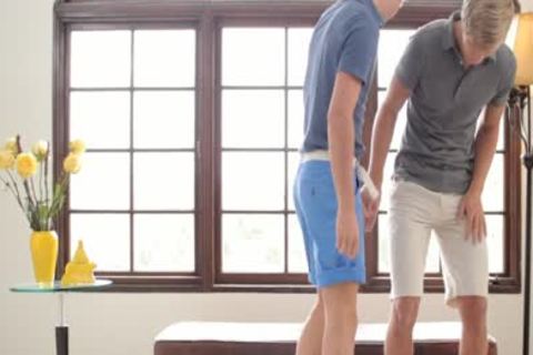 GayRoom - JD Phoenix First Scene pounded By Mitch Vaughn