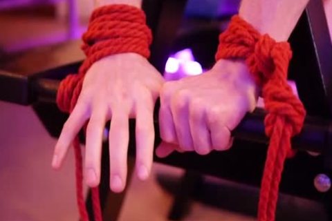 My Boyfriend gets tied Up And boned Hard By A nice friend And A pleasure Saw :D