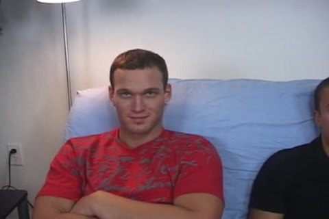 excited boy trio sucking & wanking