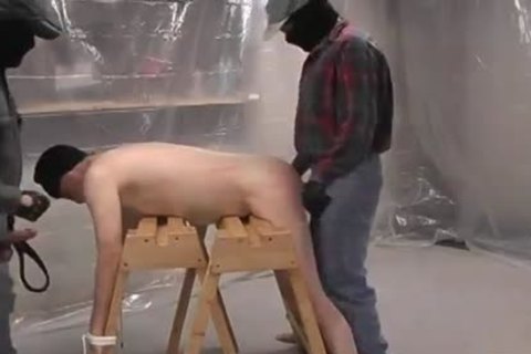 Masked man fucking White bald.