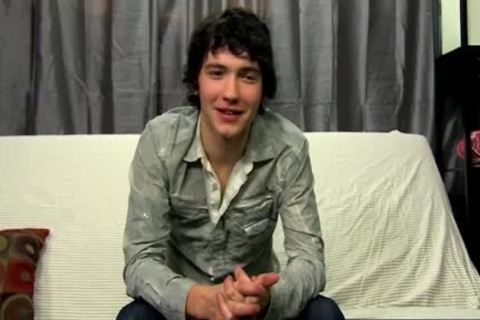 teen Josh Bensan Interviewed Then Wanked His wang