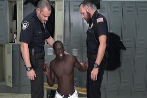 Tattoo gay 3some With Facial cum