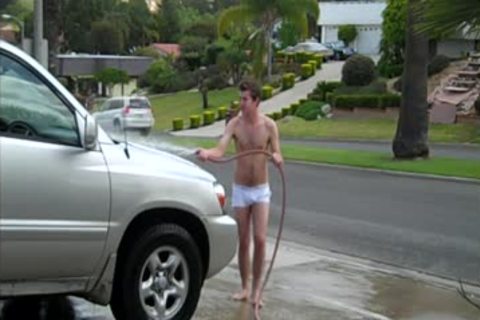 Boner lad in nature's garb On The Public Street