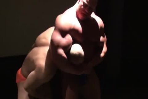 Kyle And Brad Wrestle