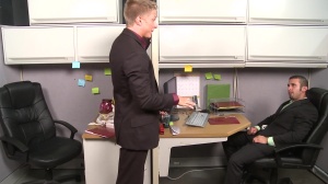 The Annoying Colleague - Diego Vena with Philip Aubrey ass-copulation