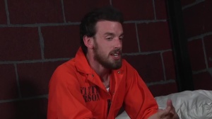 Barebacked In Prison - Deepthroat fuck