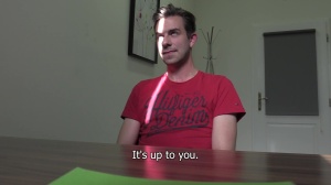 sleazy Czech lad pokes to receive a good job