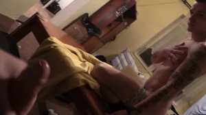 young well-disciplined pal boned doggy style