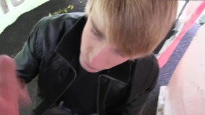 fuck in the biffy of a restaurant