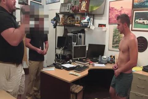 gay PAWN - young straight blond twink Has gay threesome For Bail money