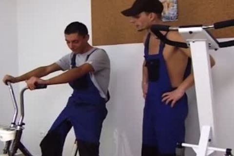 brunette teen widens His wazoo For A throbbing dick