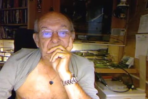 70 Yo chap On Web web camera yummy Face