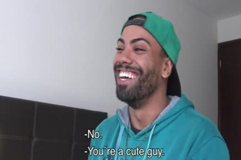 brawny darksome Latino Gives A pretty oral stimulation-service For cash