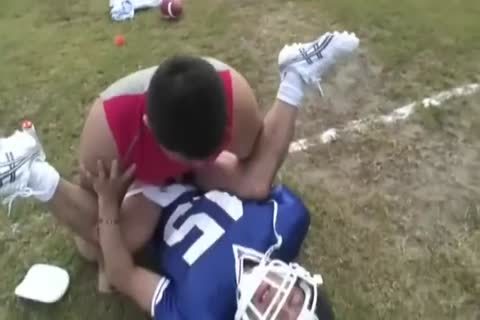 Athlete's raw plow In The Stadium