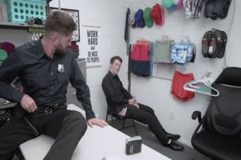 'Straight Security Officers nailing Each Other'