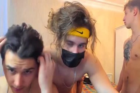 group Of stylish teens Showing Their penis In web camera