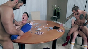 Next Door Buddies - Jaxon Colt jerking big dick at the casino