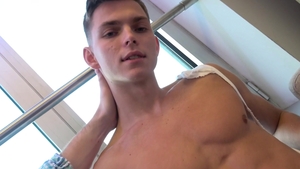EastBoys: Super cute Tommy amateur massage video