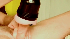 FetishMen - Huge black cock Cal Parker moaning