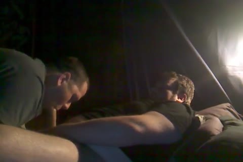 Army guy sucking me off