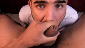 homosexual couple sucking ramrod