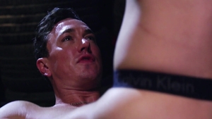 Hot House - Jackson Bell wearing boots blowjobs outdoors