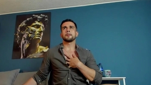 hot man On web camera