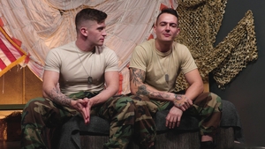 Active Duty: Trevor Blows Guido's Mind and Cock