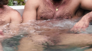 Jerk Buddies: A Hairy Doggy Style Romp Shakes Up the Woods