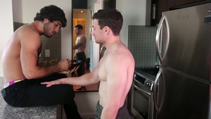 Men: Tasting His Roommate's Morning Load