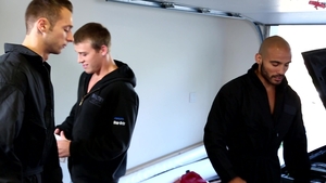 Next Door Buddies: Sweating and Swapping Semen