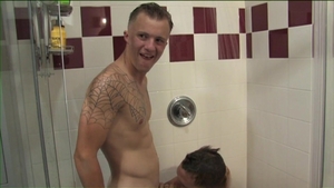 Active Duty: Intense Shower Showdown Between Troopers