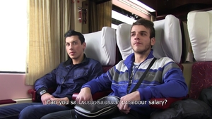 Czech Hunter: Two Guys on a Train, One Lucky Me