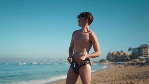 Men: Sandy Beachside Banging with Dom King