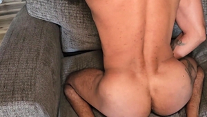 AmateurGayPOV: Slapping Your Face with My Meaty Dick