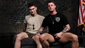 Active Duty: Masturbating at Alpha Studio Group